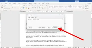 Mencari Kata/Kalimat Tertentu di Microsoft Word