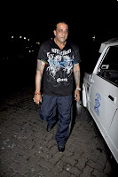 Sanjay Dutt Graces Knock Out Screening