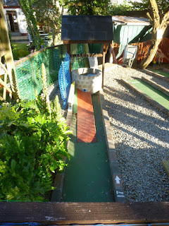 Crazy Golf course at The Alexandra Inn Penzance