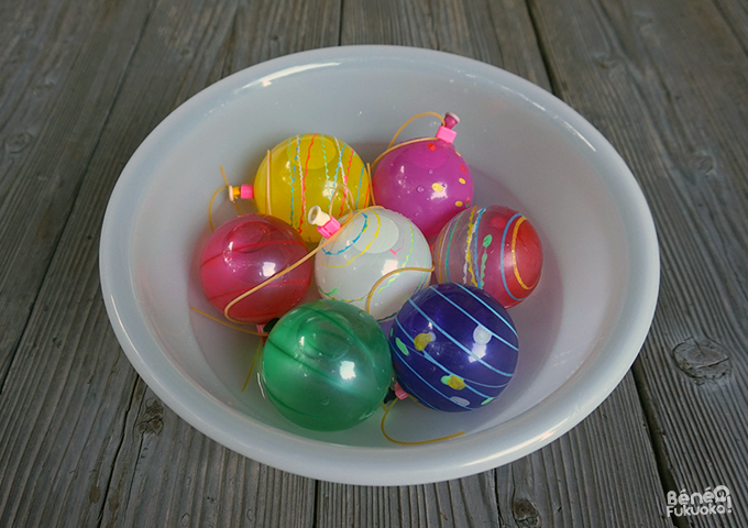 Mizu yoyo, des ballons à eau lros des matsuri japonais