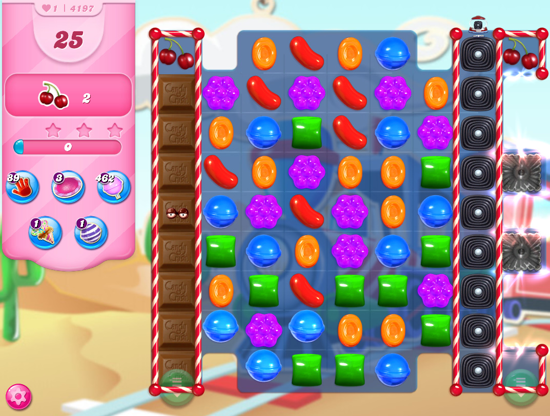 Candy Crush Saga level 4197