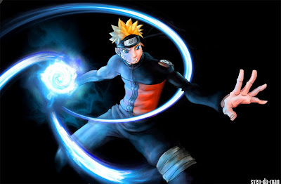 Naruto with his power