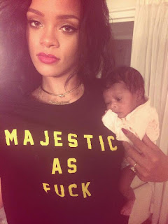 rihanna and her niece picture