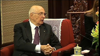 L’ancien président italien, Giorgio Napolitano