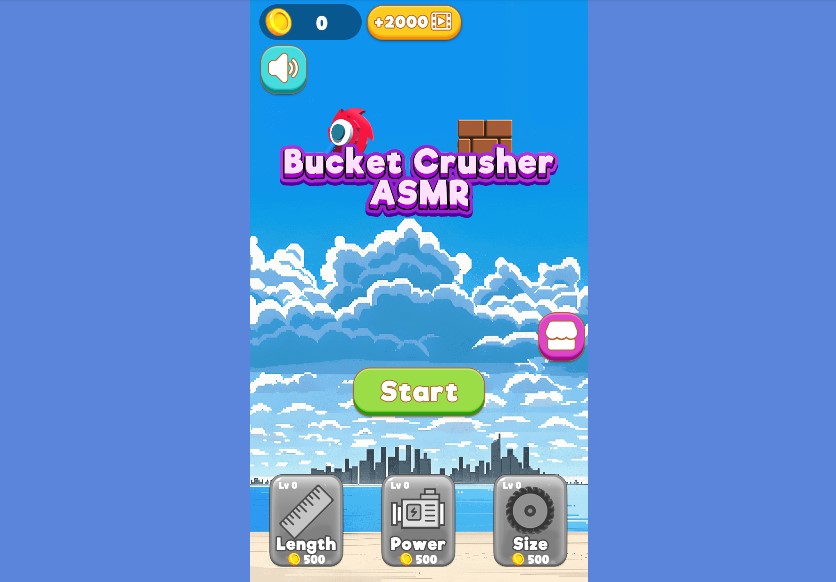 Play Bucket Crusher ASMR