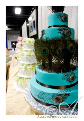 peacock cake ideas