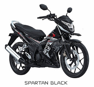 Honda Sonic 150R Spartan Black
