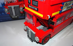 LEGO   London Bus  bonnet