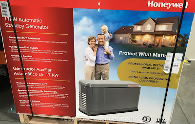 Never be without power with the Generac Honeywell 17kW Automatic Standby Generator