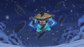 ワンピースアニメ 993話 ONE PIECE Episode 993 雷ぞう