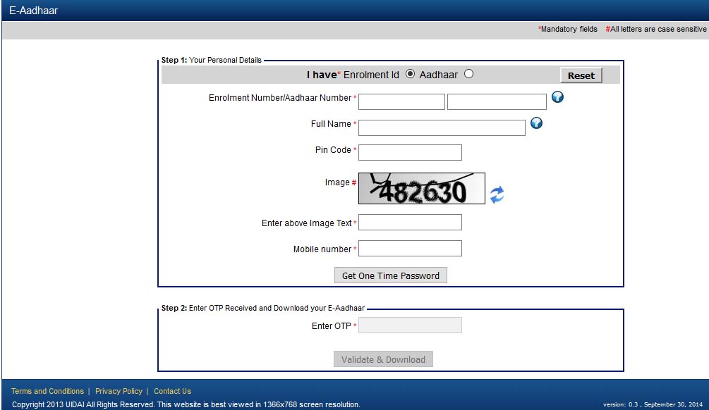 How to Take Aadhaar Card Print Out Online | Aadhaar Card Blog