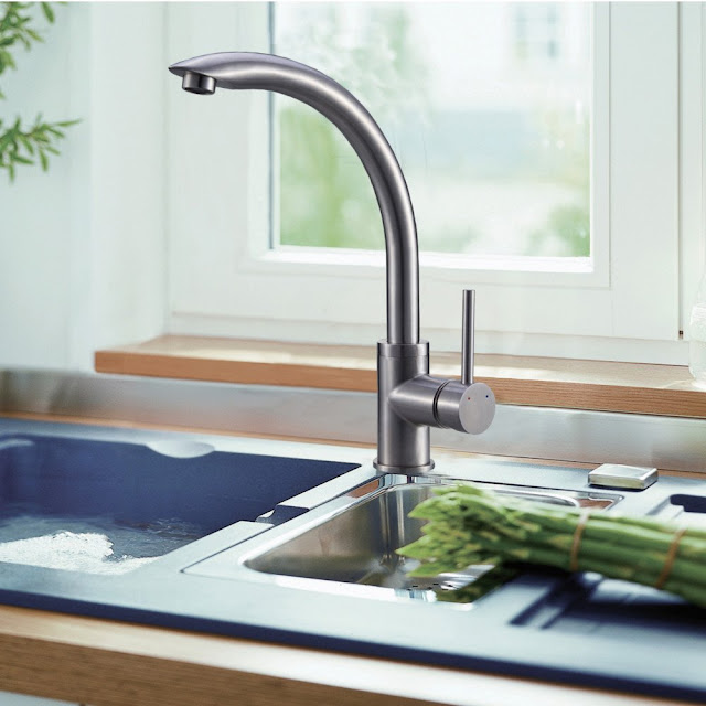 Designer kitchen taps