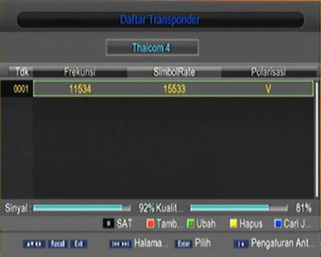 tracking thaicom 4 ku band