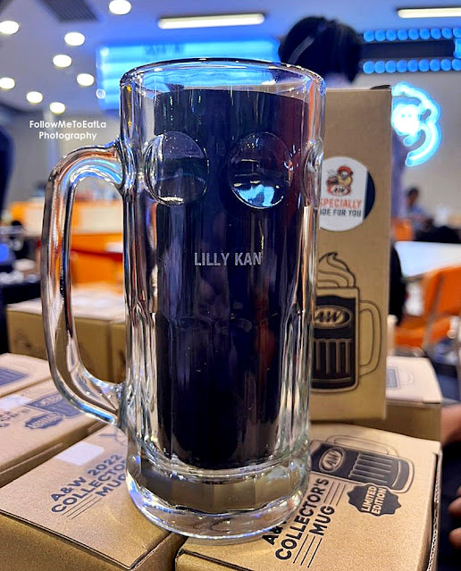 Engraved Your Name On A&W Malaysia 2022 Collector's Mug  For FREE At Sunway Pyramid