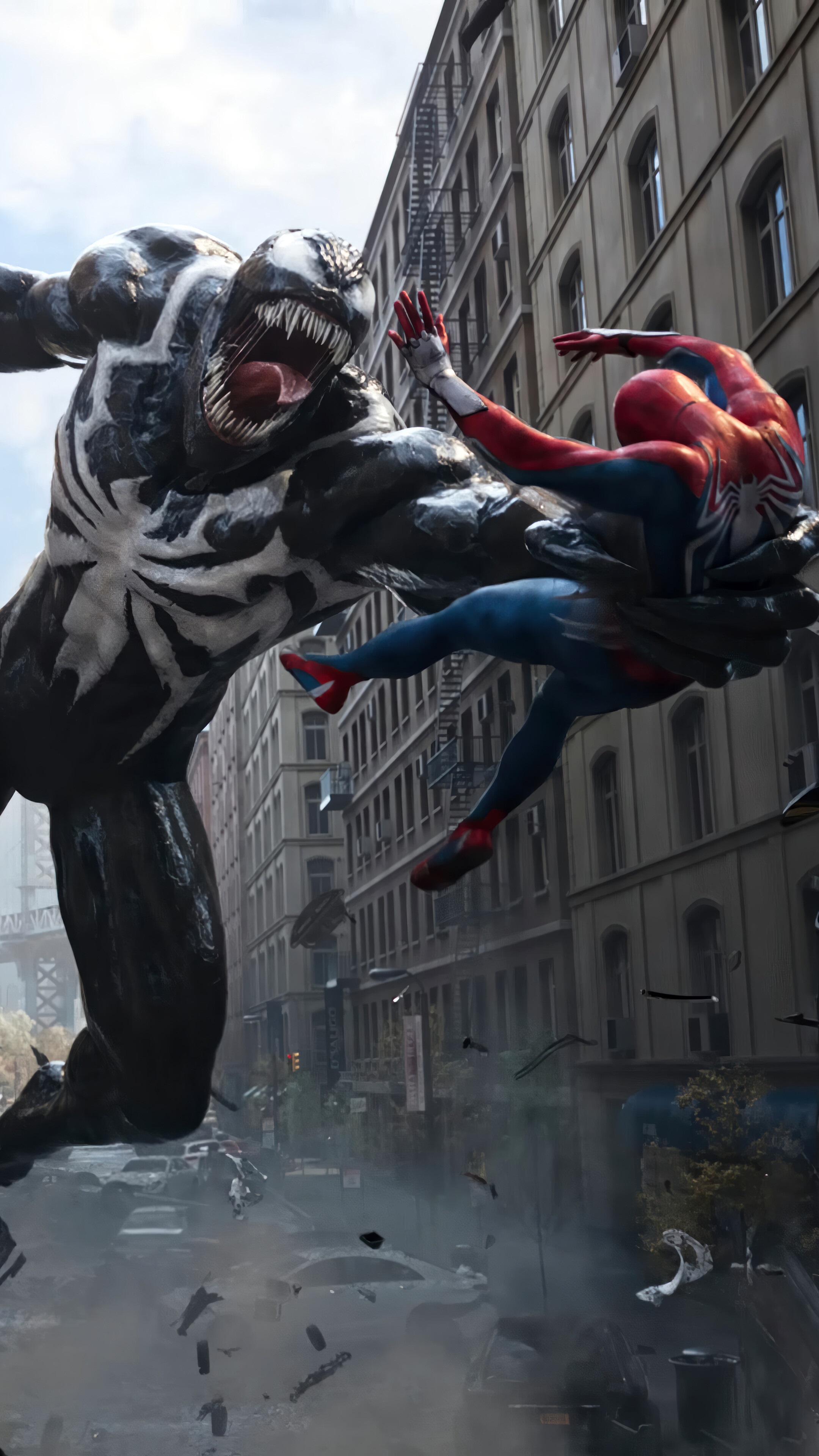 Marvel's Spider-Man 2 Spider-Man vs. Venom 4K Android Mobile Phone