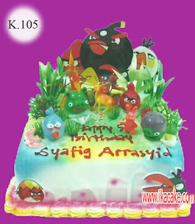 Kue Ulang Tahun Angry Birds