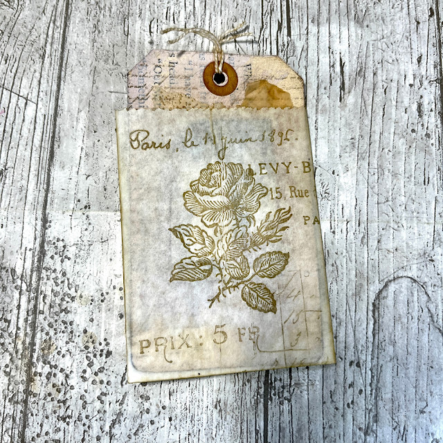 Lets Make Tags From Book Pages & Brown Bags