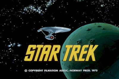 The original Star Trek's opening title card.