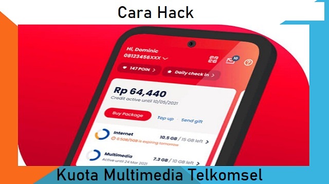 Cara Hack Kuota Multimedia Telkomsel
