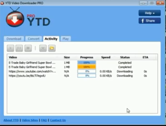 برنامج YTD Video Downloader