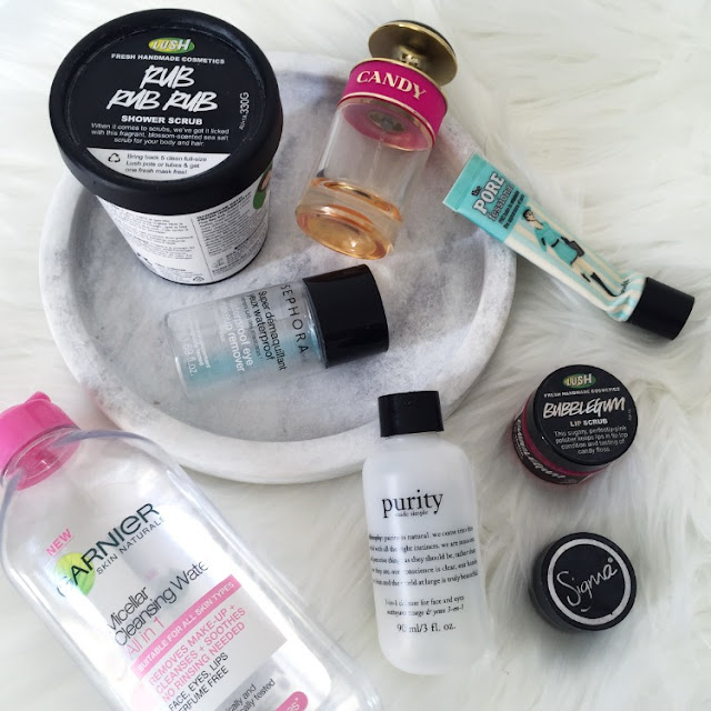 empties, review, lush, benefit, drugstore