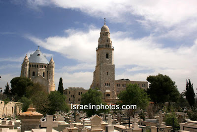 Dormition abdijkerk, Zionberg, Christelijke Heilige Plaatsen , Israel, reisgids, israel gids