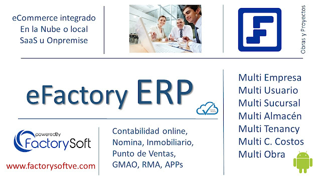 ERP en Nube Métrica de Cobros a Clientes con eFactory ERP en la Nube