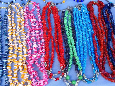 colorful necklaces