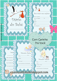 diario do bebe para imprimir gratis baixar download