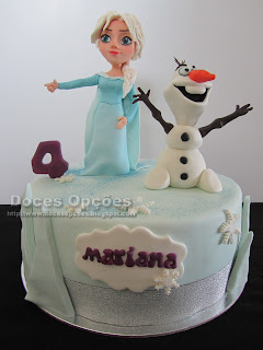 disney frozen birthday cake