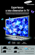 More LED TV has been introduced by Samsung. Samsung has created an ad to .