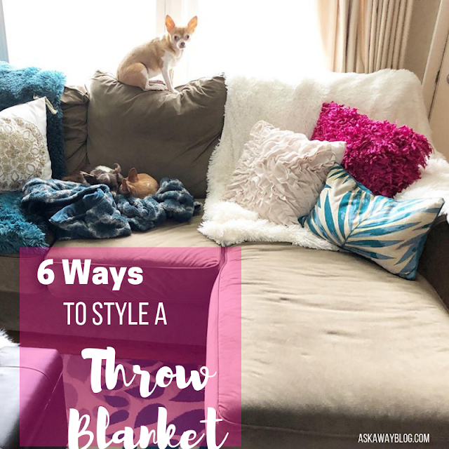 6 Ways to Style a Throw Blanket