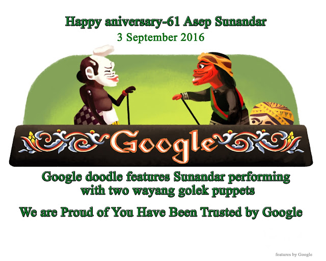 Happy Aniversasy Maestro "Asep Sunandar Sunarya is First Indonesian puppeteer puppet show"