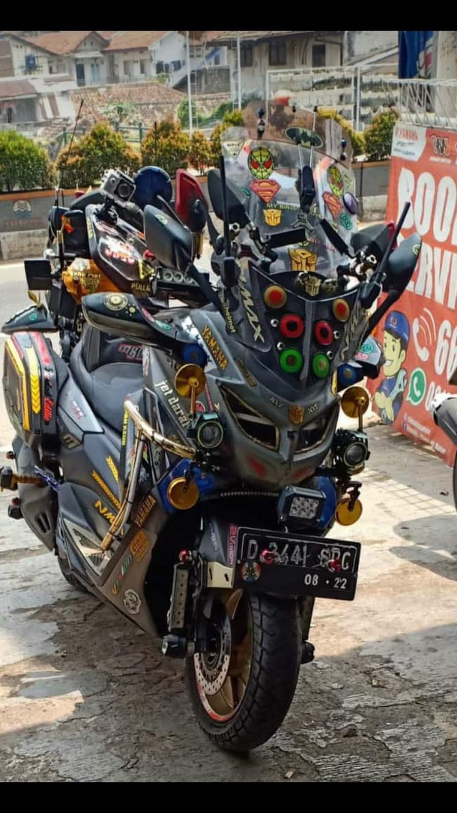 Gambar Modifikasi Motor Nmax Ceper Keren Modifikasi Motor Vixion