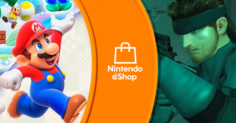 Lançamentos digitais da semana  eShop Brasil – Super Mario Bros. Wonder,  Metal Gear Solid e mais (19/Out)