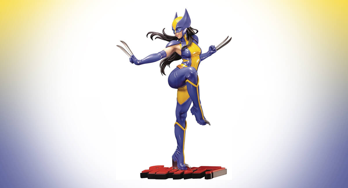 Explorando a Beleza e força: Kotobukiya Bishoujo Wolverine Laura Kinney no Universo Marvel