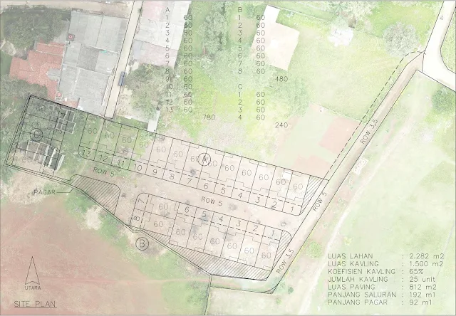 Site Plan Kos Kosan