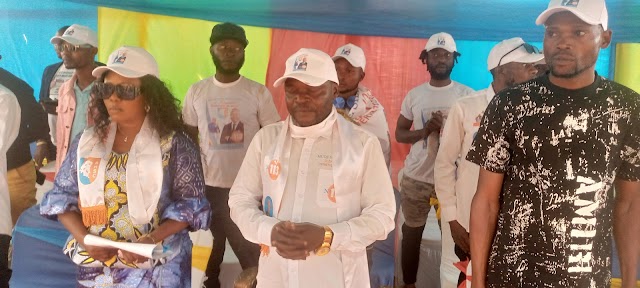 Élections 2023 : '' Watsa a besoin des grands leaders''  , Ce mot de Mude Sidi Innocent qui  lance officiellement sa campagne électorale à Durba 
