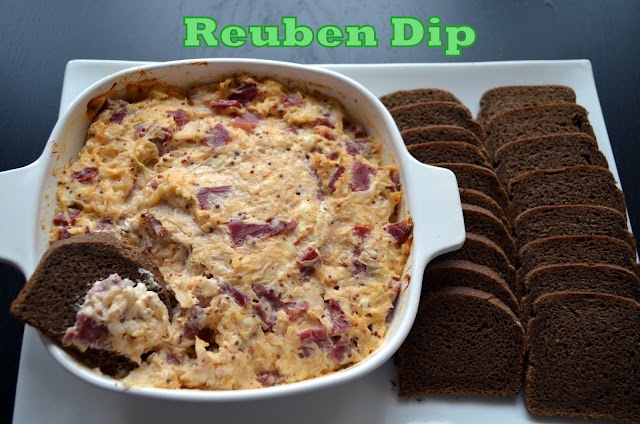 Flavors by Four: Reuben Dip