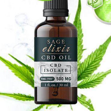 Sage Elixir CBD Oil Relieve anxiety and stress!