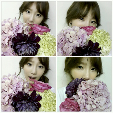 Taeyeon Selca and Messages for 5th Anniversary SNSD