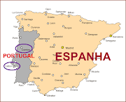 Se és de PORTUGAL. Não apoies a ESPANHA! Se és de COIMBRA. (mapa portugal espanha)