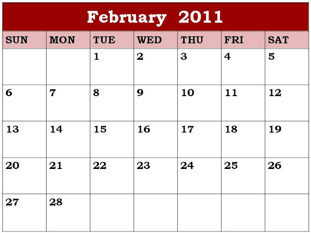 february 2011 wallpaper calendar. february calendar wallpaper