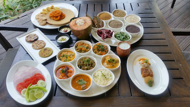The Gujarati Buffet Spread