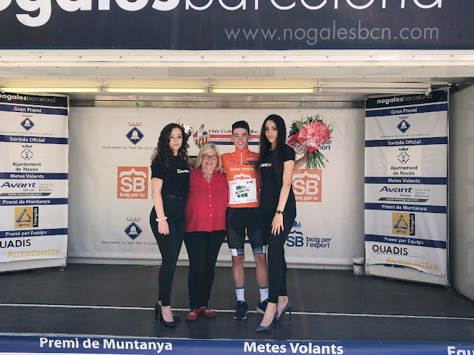 Javi Serrano (Kometa Cycling Team) triunfa en la Cursa del Llobregat, donde Raúl García (Kometa Cycling Team) asciende al liderato de la Copa de España