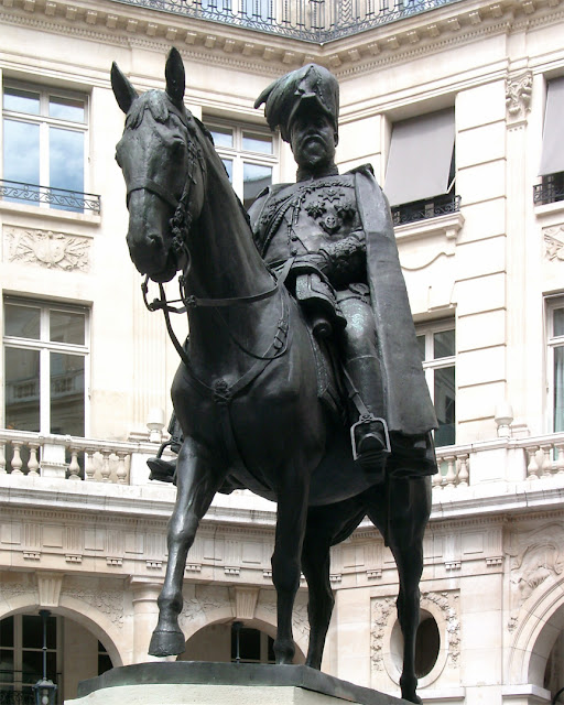 King Edward VII by Paul Landowski, place Édouard VII, Paris