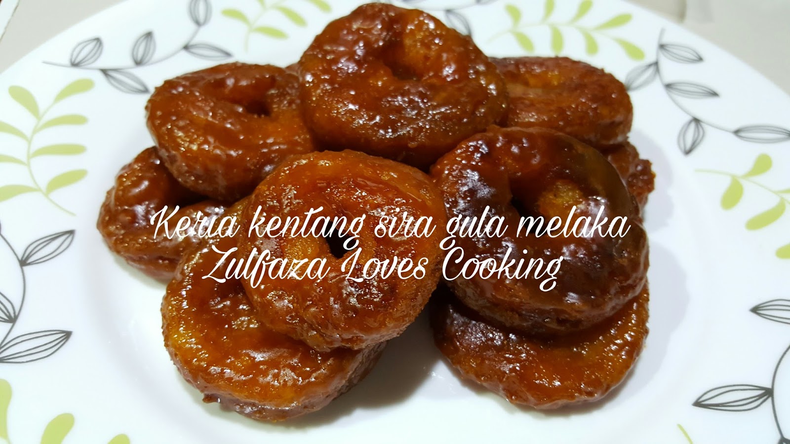ZULFAZA LOVES COOKING: Keria Kentang Sira Gula Melaka