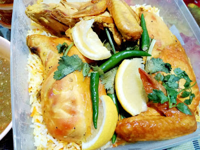 Order Nasi Arab Bizmilla Set Ayam Triplet