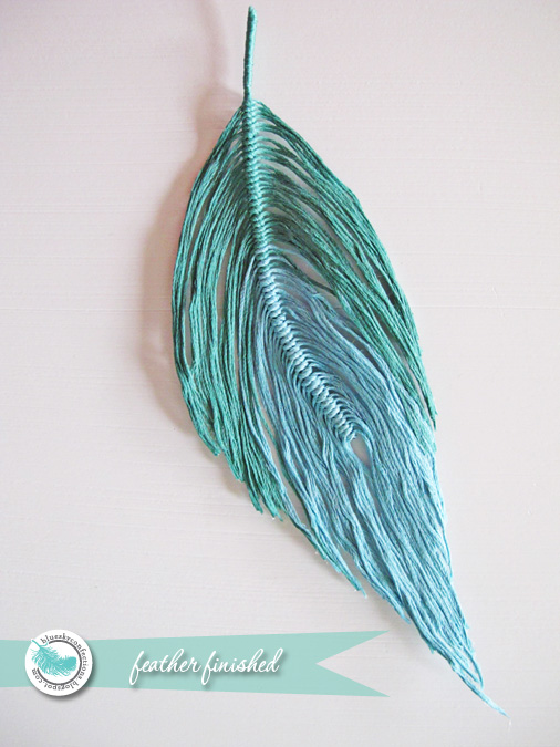 Blue Sky Confections: Feather Making Tutorial
