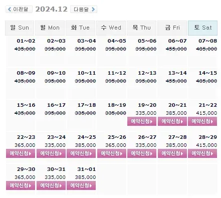 골든베이CC 1박 2일 골프 패키지 가격과 날씨 안내 1219